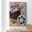 Movie Night II - Toile tendue avec châssis de qualité supérieure, prête à être accrochée-1229421078