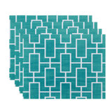 Caleb-Jay Polyester Geometric Rectangle Placemat