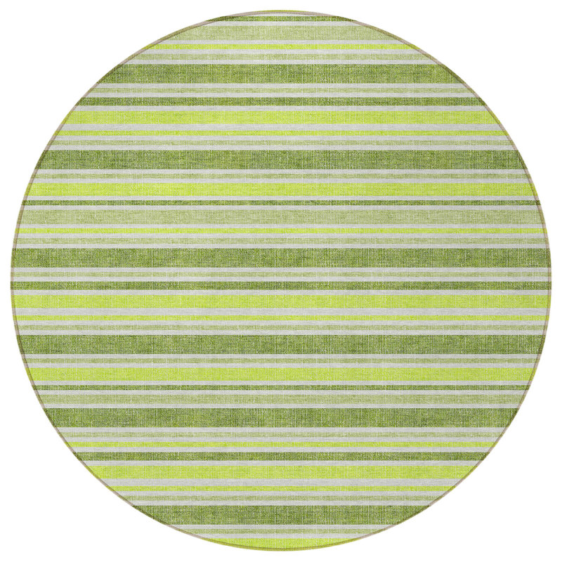 Tapis d'intérieur rond 8 po