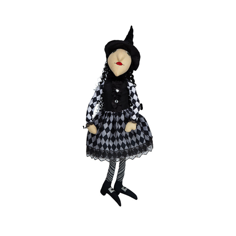 Jasslynn Halloween sorcière assise