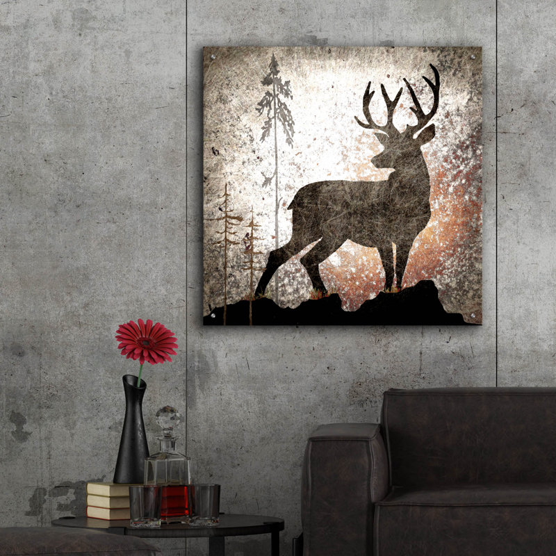 " Calling Deer " by Lightbox Journal, 36" H x 36" W x 0.2" D