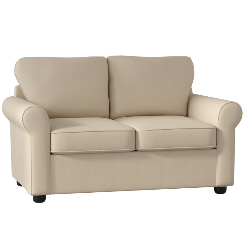 Upholstered 60'' Loveseat, Bayou Stone Canvas
