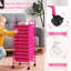 10 Drawer Rolling Storage Cart Scrapbook Paper Office School Organizer Hot Pink