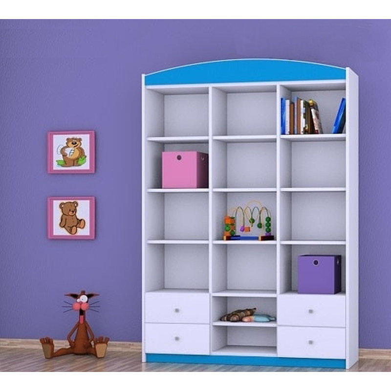 Reina 183cm H X 132cm W Kids Cube, Blue