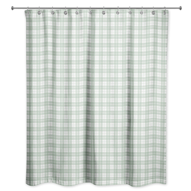 Mcculley Plaid Shower Curtain