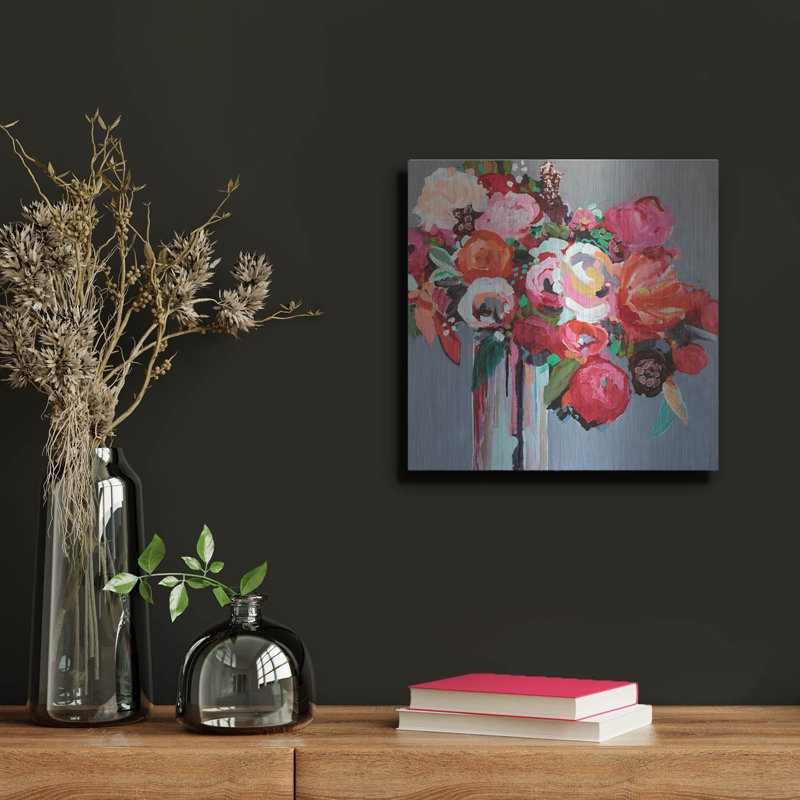 "Confetti" par Jacqueline Brewer, H 12 po x l 12 po