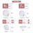 Buran 24 Piece Porcelain China Dinnerware Set - Service for 6