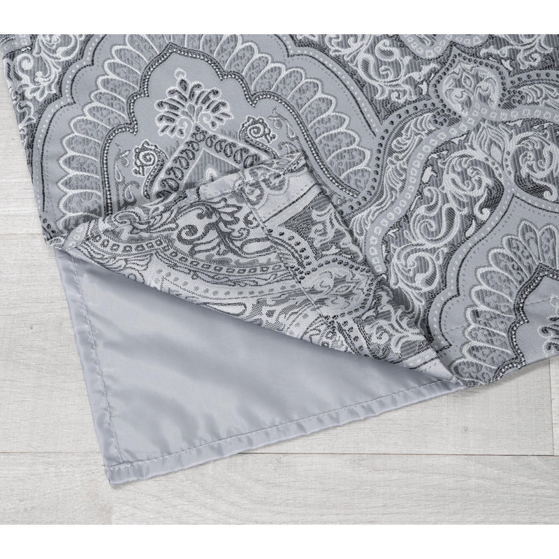 Room Darkening Curtain Pair, Gray
