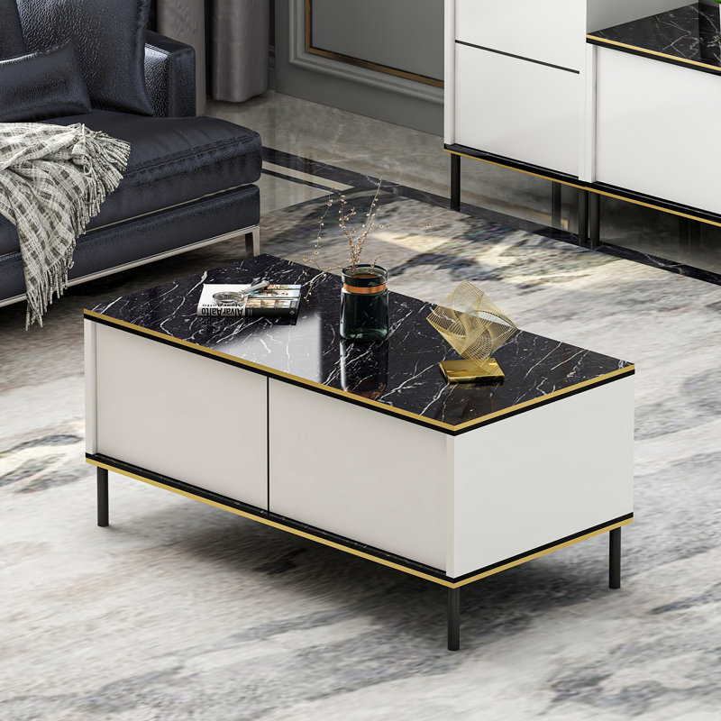 Glorias Coffee Table, White