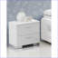 Table de chevet blanche Lorimar-123404949