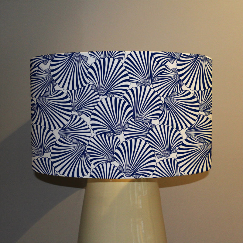 Cotton Drum Lamp Shade ( Uno ), 25cm H x 40cm W x 40cm D