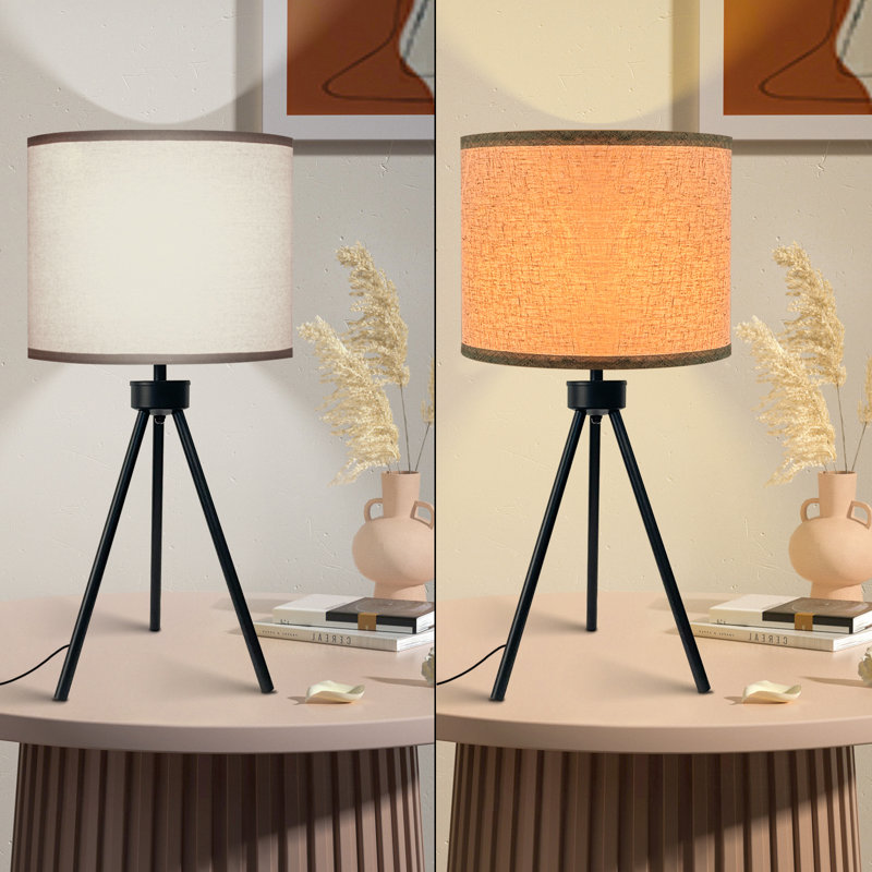 HonoDing Linen Drum Lamp Shade,11''X 8.85''