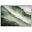 Art abstrait marbré vert, photos de salon moderne, impression sur toile encadrée-126054661-126054659