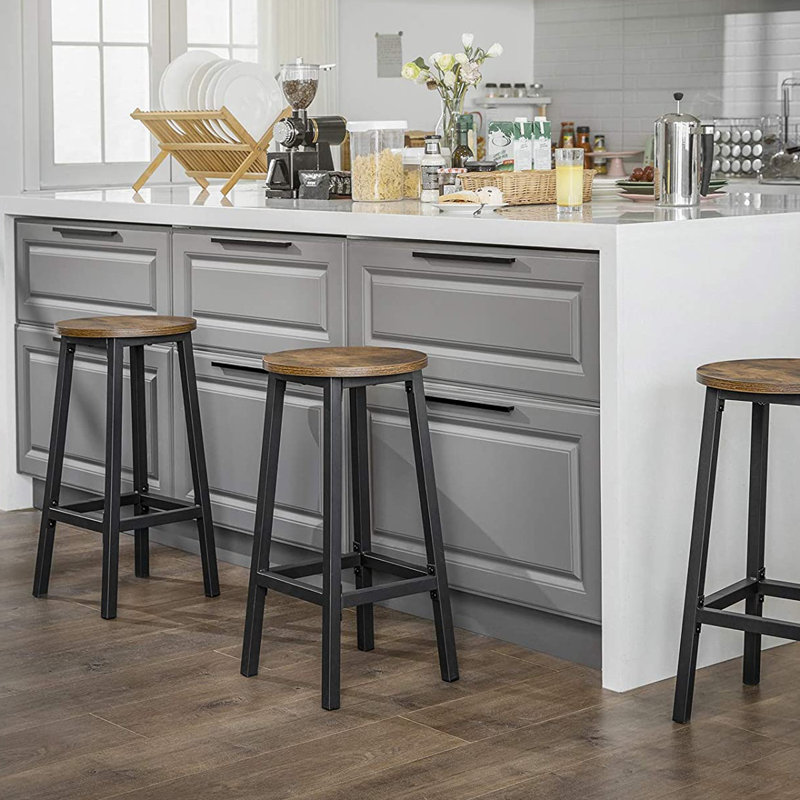 Tabouret de comptoir 25,6 po Stephengould, Brun