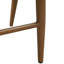 Tabouret de bar et de comptoir rembourré à dossier bas avec structure en métal (ensemble de 2)-1991056703