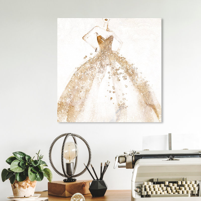 «Night for Star Dress II», reproduction d'art sur toile, Toile tendue, H 30 po x l 30 po x P 1,5 po