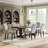 Swade Tufted Upholstered Wooden Dining Parsons Chairs