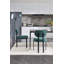 Ensemble de 2 chaises de salle à manger modernes, chaises de cuisine rembourrées avec pieds en métal-837009479