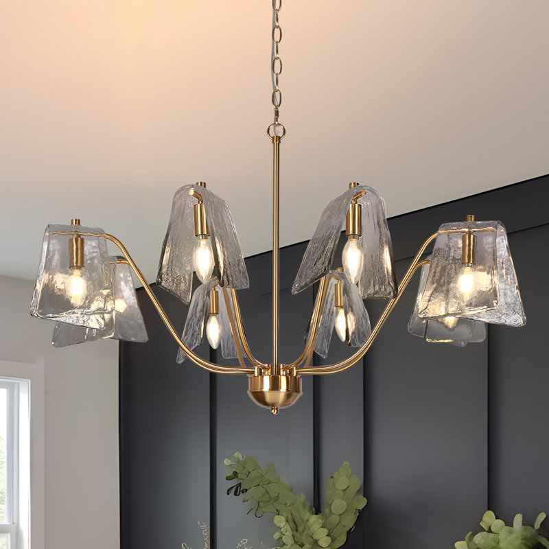 Lustre classique / classique à 8 lumières l 35,4 po Elisabette