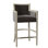 Albany Upholstered Stool with Solid Wood Frame