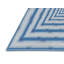 Tapis bleu tissé à la machine-483207328