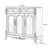 20 Pair Shoe Storage Cabinet