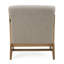 Vance - Fauteuil d'appoint moderne en tissu et bois-108486593