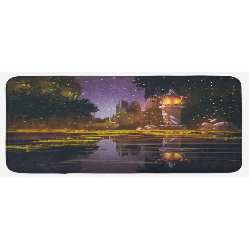 Tapis de cuisine paysage