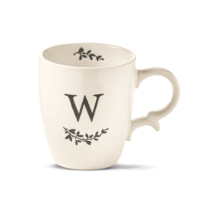 Tasse à monogramme Dakota, W