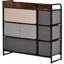 Croyde Steel 80 cm W Chest of 7 Drawers-1157872521