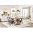 Averie Extendable Pine Solid Wood Dining Table
