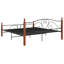 Rosalind Wheeler Bed Frame Black Metal-1334320953-1334320958