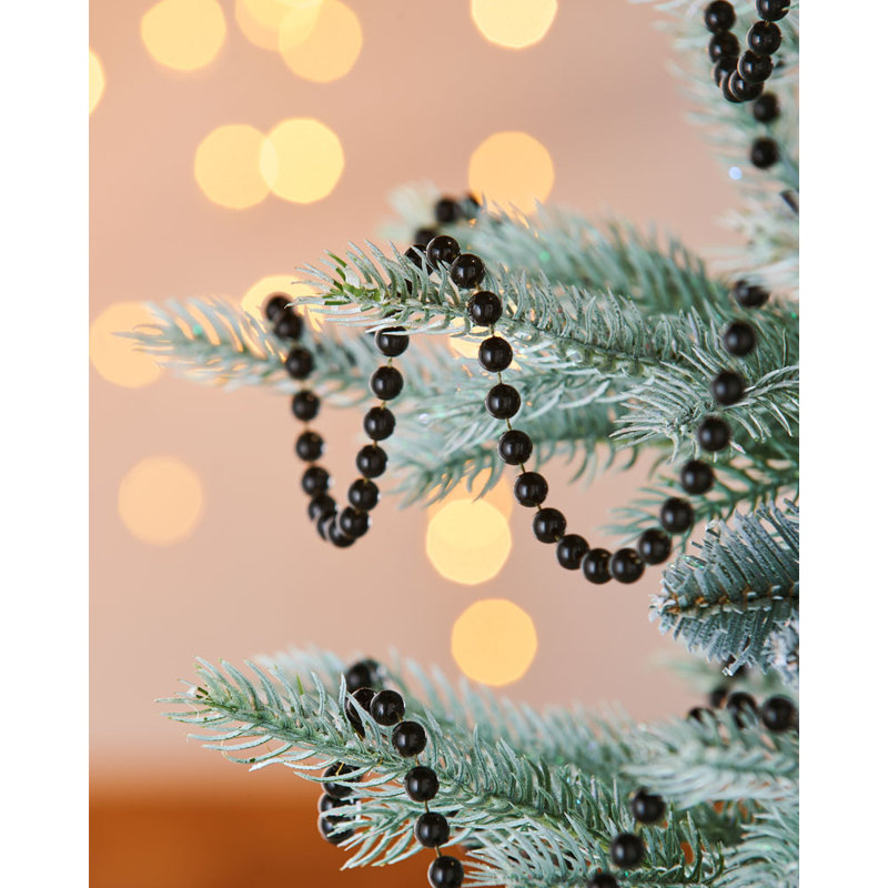 6.858cm Bauble, Black