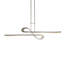 Switchback Kitchen Island Geometric LED Pendant-857044482
