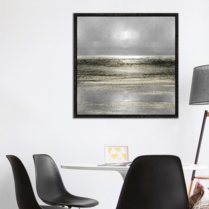 Michelle Matthews - Print on Canvas, 93.98 cm H x 93.98 cm W, Black Floater Framed