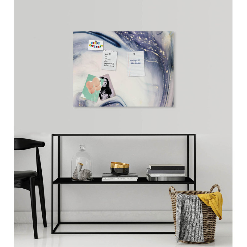 Magnetic Glass Photo Memo Board