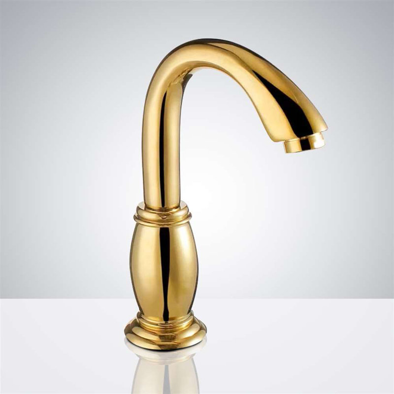 Robinet de salle de bain à un trou avec drain