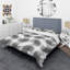 Ensemble de housse de couette monochrome Mid-Century-40703220