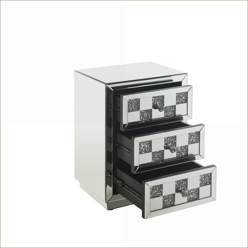 Miroir & amp; Table basse Faux Diamond