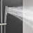 Upgraded Retrofit Shower System – 3-Function Handheld & Rainfall Shower, Adjustable Slide Bar, Easy DIY Installation, NSF Certified, No Need To Replace Valve-111154018