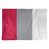 Rouge / argent / blanc sélectionné