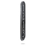 Oblong 4-Line Wall Address Plaque