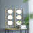 3-Piece Gold Rectangular Frame Wall Accent Mirror Set - Home Wall Decor