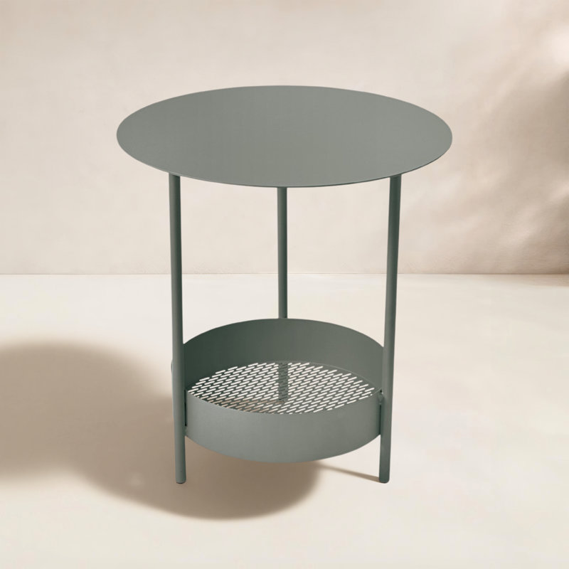 Table d'appoint en acier Salsa, Romarin