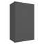 HOMEIBRO Meuble mural standard Shaker en contreplaqué, prêt à assembler, 45,7 cm (L) x 30,5 cm (P) x 76,2 cm (H), gris Shaker-926327723-926327713