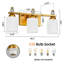 Luminaires de meuble-lavabo en verre Mid-Century E26-1445137094-1445137101