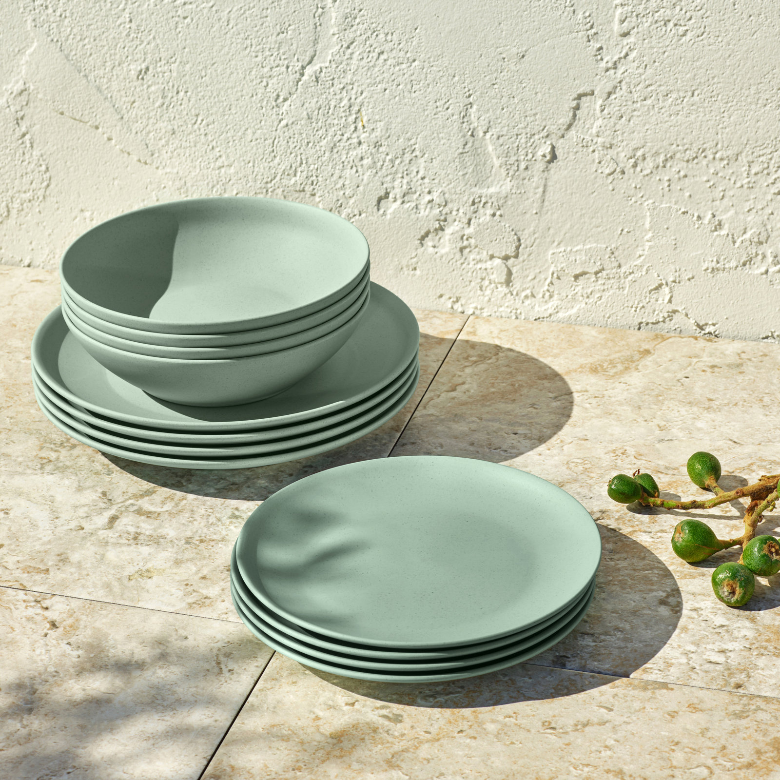 9" Salad Plate, Green