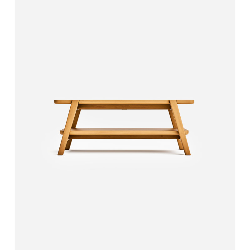 Apanas Solid Wood Coffee Table