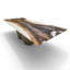 Medusa Walnut Wood Dining Table-1446916099