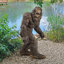 Statue yéti de jardin Bigfoot